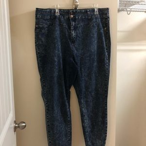 Forever 21 Acid Wash Jeans